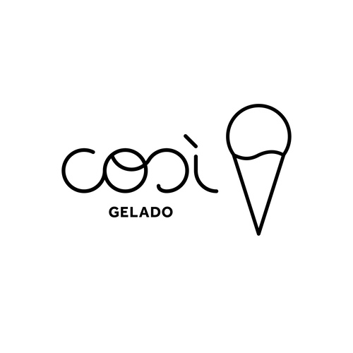 Logotipo Gelataria Così